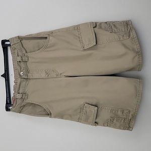 WRG Jeans Co. Tan Cargo Jean Shorts Kids 12